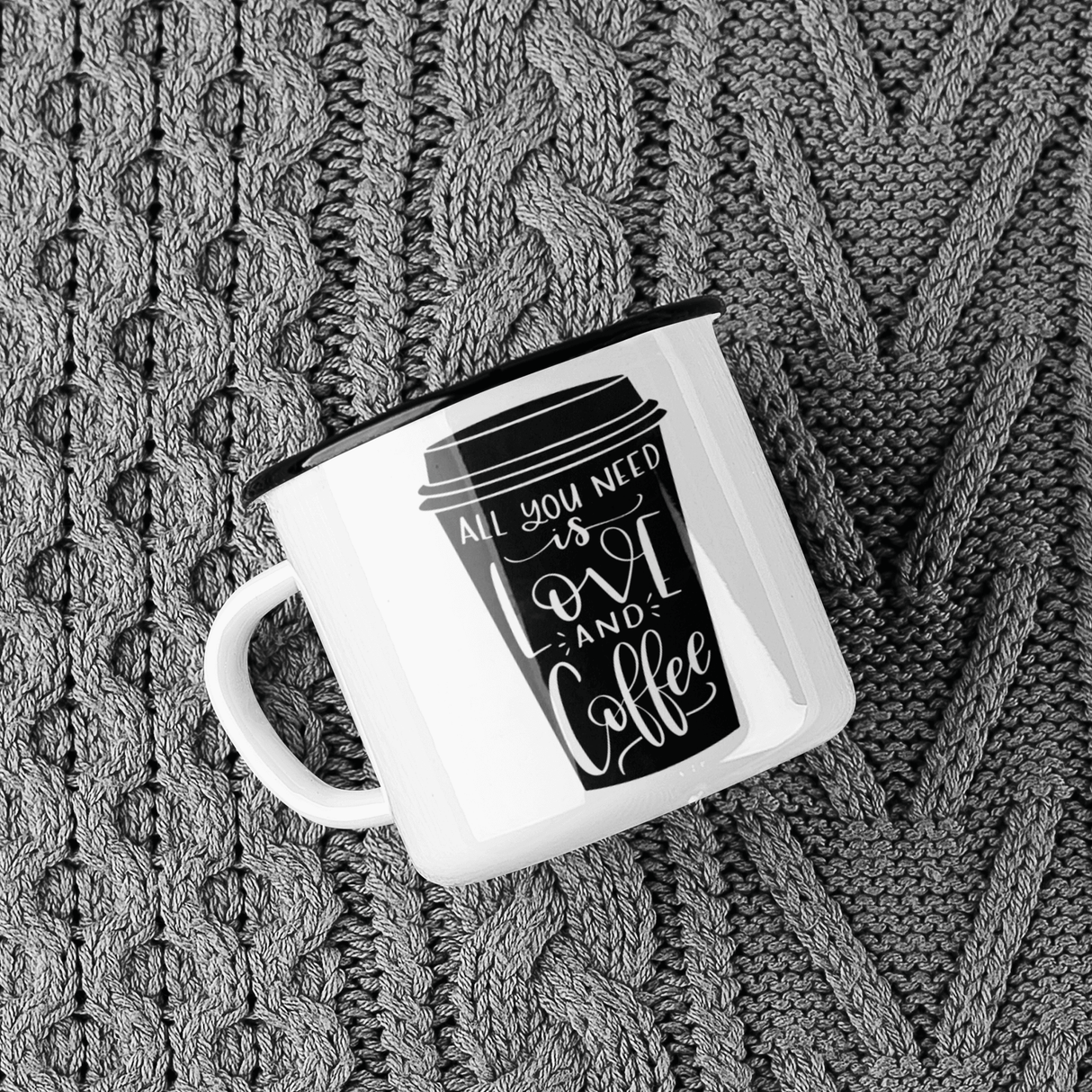 All You Need Is Love And Coffee Mug by WinsterCreations™ Official Store - Vysn