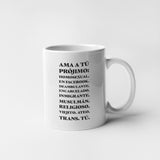 Ama A Tu Prójimo | Mug by The Happy Givers - Vysn