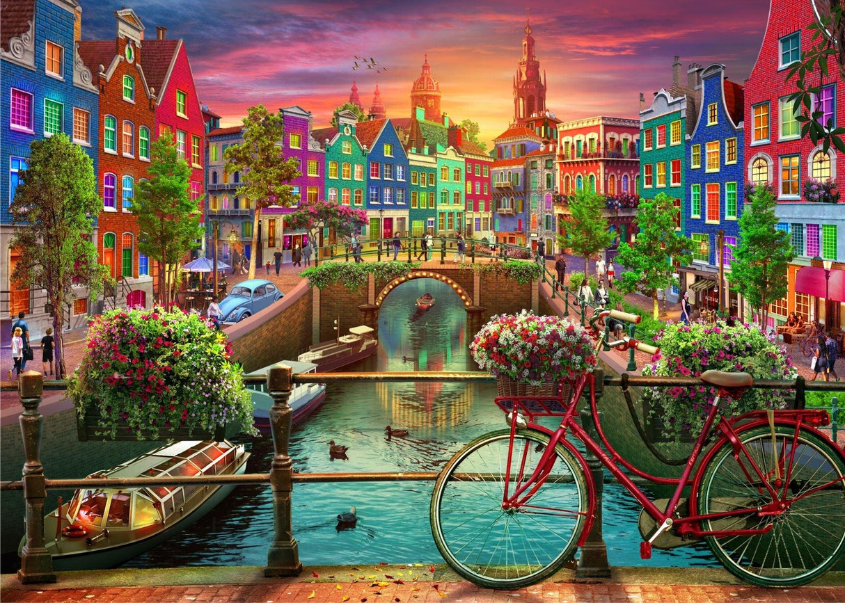 Amsterdam Jigsaw Puzzles 1000 Piece by Brain Tree Games - Jigsaw Puzzles - Vysn