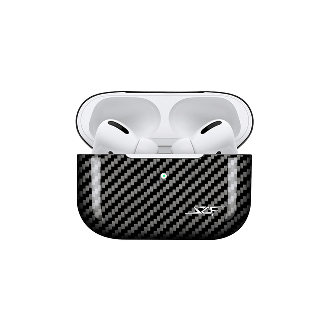 Apple AirPods PRO Real Carbon Fiber Case (1st Gen) by Simply Carbon Fiber - Vysn