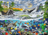 Aquatic Island Puzzles 1000 Piece by Brain Tree Games - Jigsaw Puzzles - Vysn