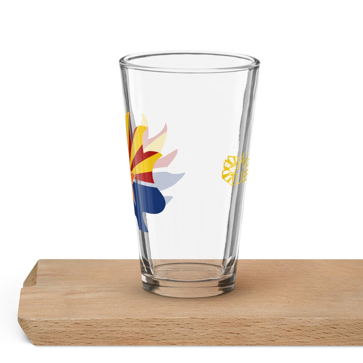 Arizona Libertarian Party Porcupine Shaker pint glass by Proud Libertarian - Vysn