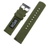 Army Green | Crafted Canvas by Barton Watch Bands - Vysn