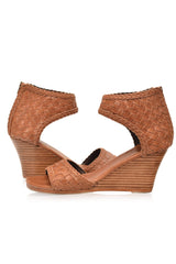 Athena Leather Wedges by ELF - Vysn