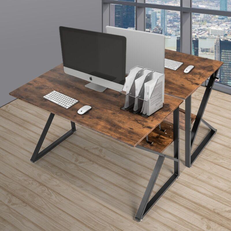 B Design Computer Desk with Bookshelf by Plugsus Home Furniture - Vysn