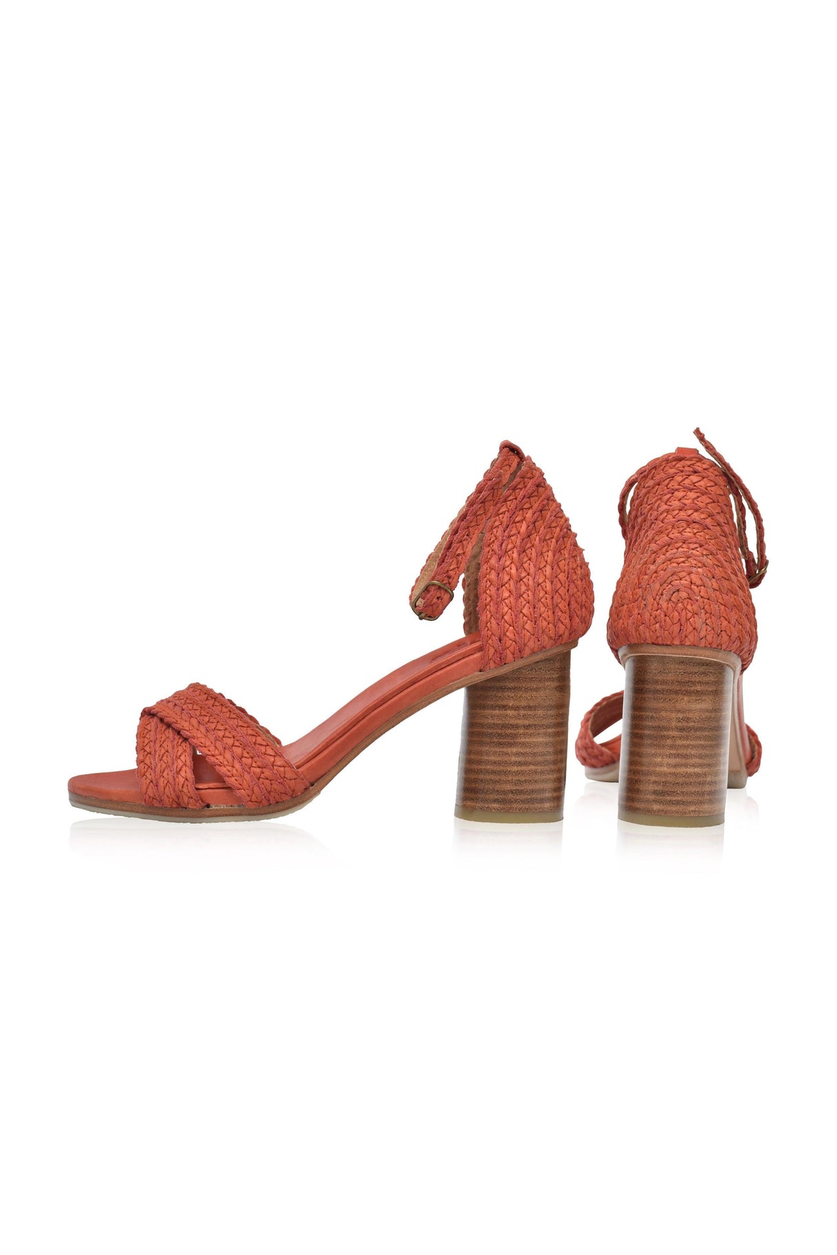 Bahamas Block Heel Sandals by ELF - Vysn