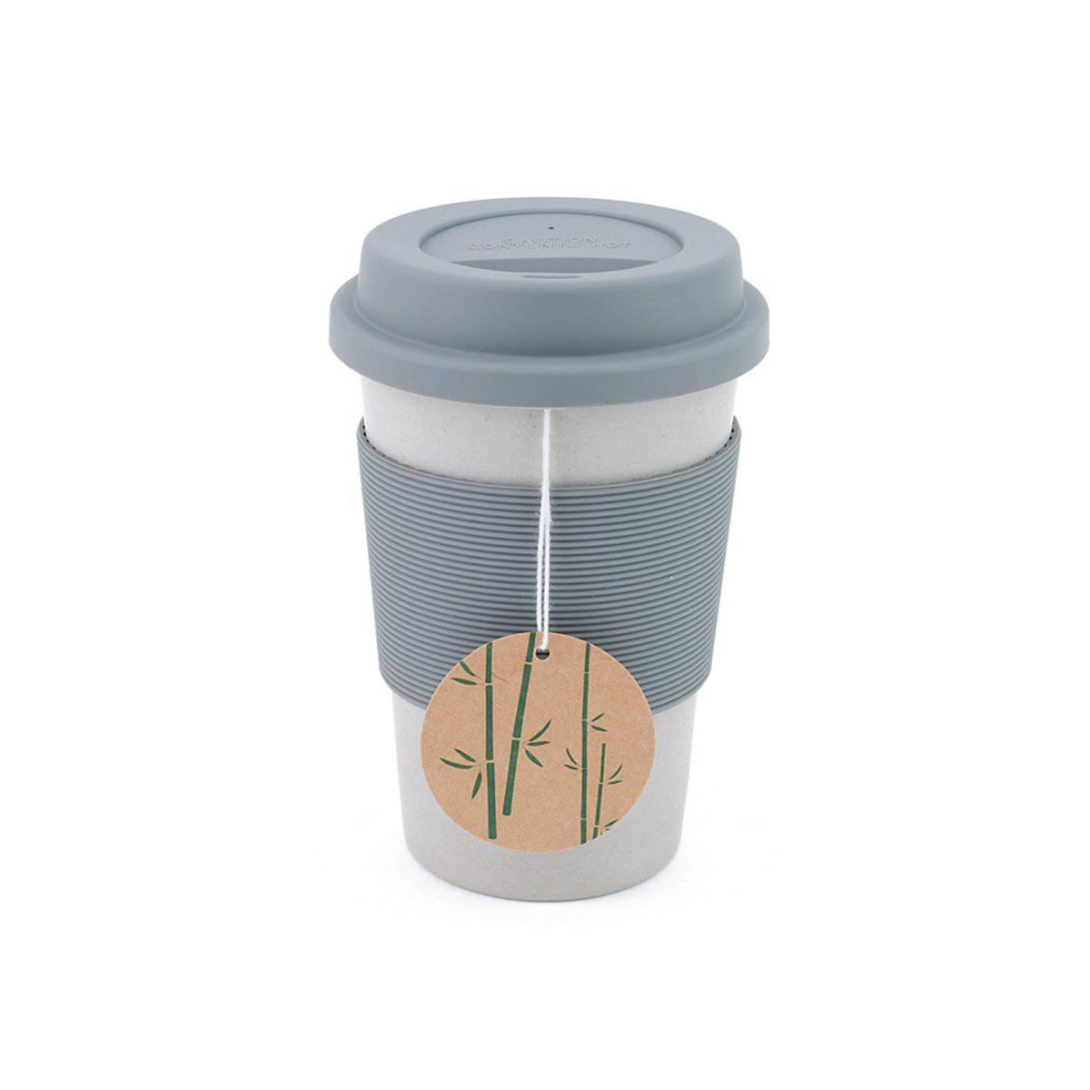 Bamboo fiber EcoCup – 500 ml /16 oz -Grey by Peterson Housewares & Artwares - Vysn