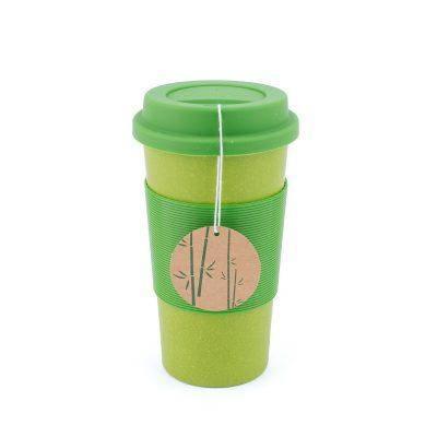 Bamboo fiber EcoCup – 650 ml / 22 oz -Green by Peterson Housewares & Artwares - Vysn