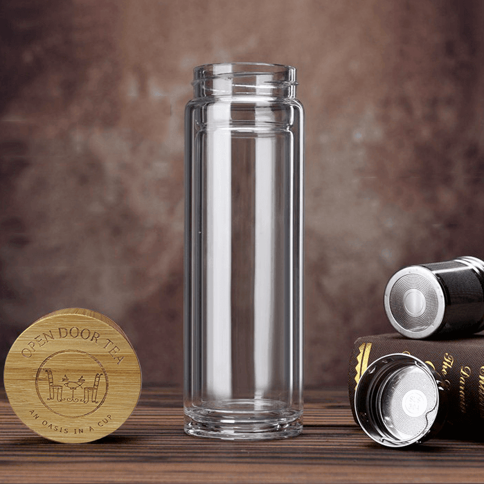 Bamboo Tea Tumbler by Open Door Tea - Vysn