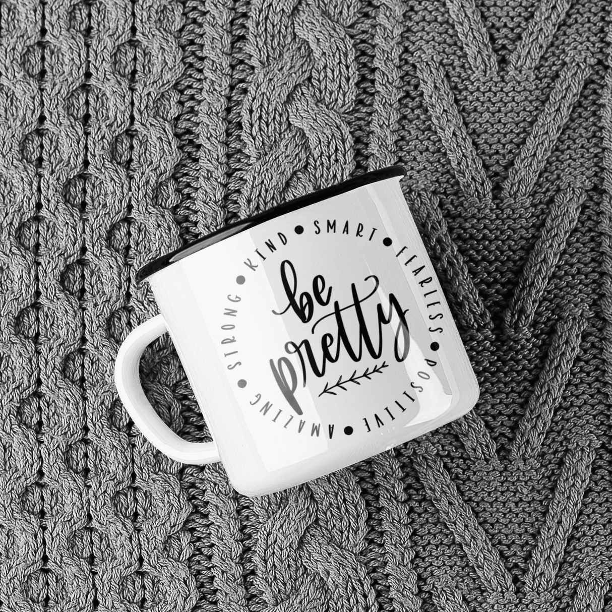 Be Pretty Inspirational Mug by WinsterCreations™ Official Store - Vysn