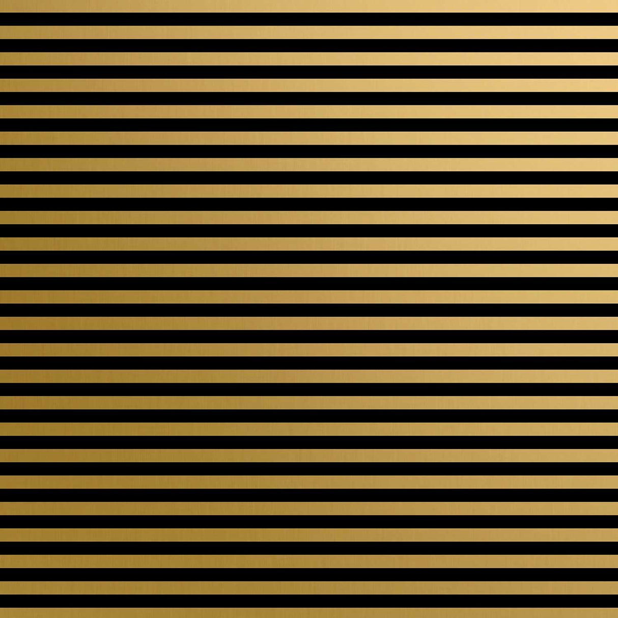 Black & Gold Stripes Gift Wrap by Present Paper - Vysn