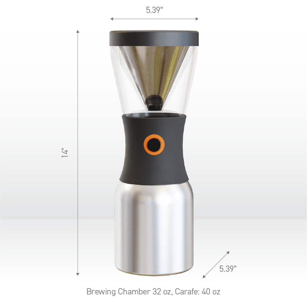 Black Cold Brew Coffee Maker by ASOBU® - Vysn