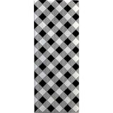 Black Gingham 20" x 30" Gift Tissue Paper by Present Paper - Vysn