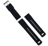 Black Top / Purple Bottom | Elite Silicone by Barton Watch Bands - Vysn