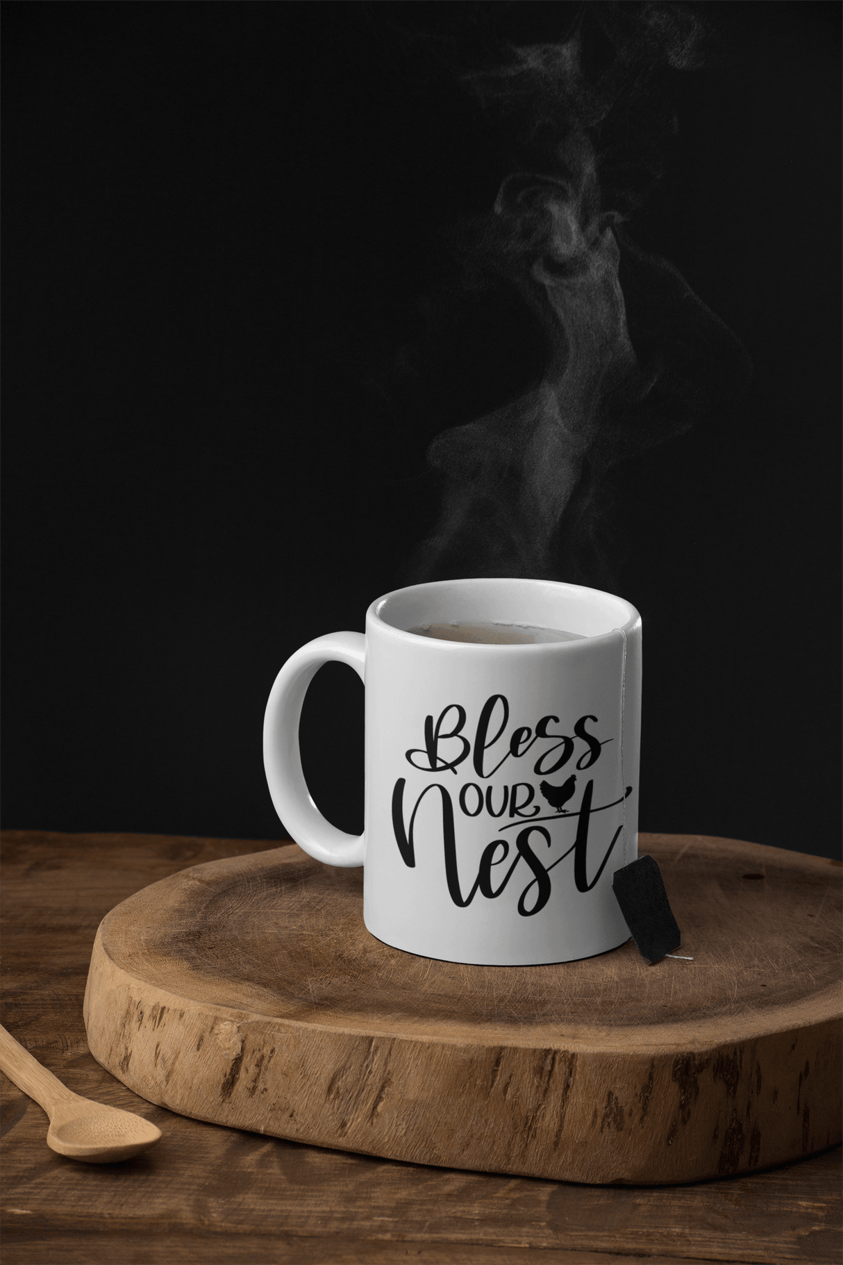 Bless Our Nest Family Mug by WinsterCreations™ Official Store - Vysn