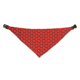 Blue & Red Reversible Dog Bandana by Uptown Pups - Vysn