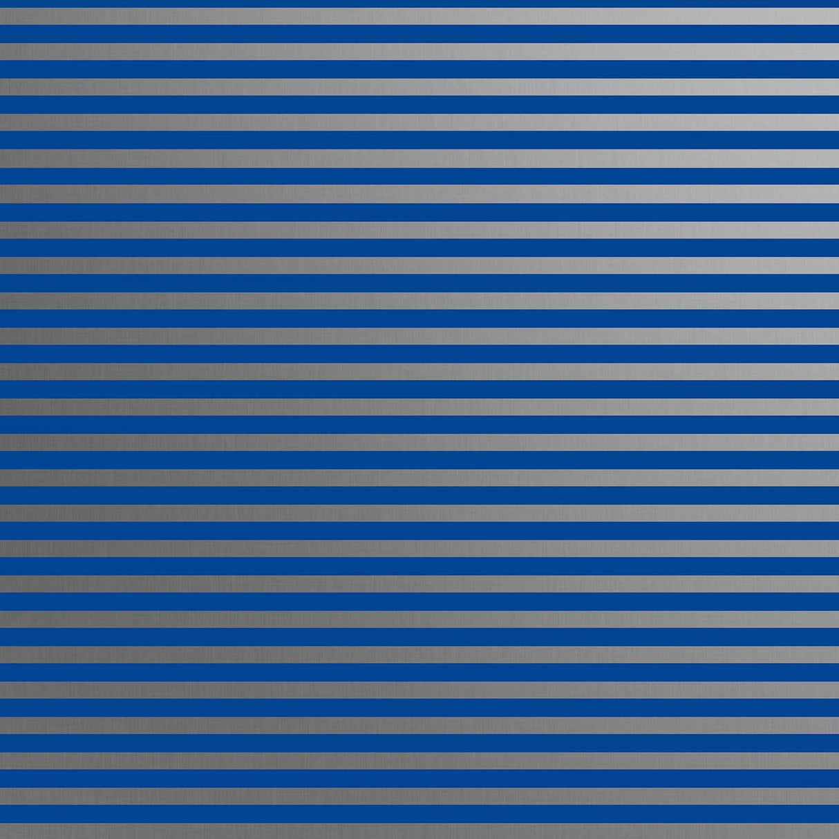 Blue Silver Stripe Hanukkah Gift Wrap by Present Paper - Vysn