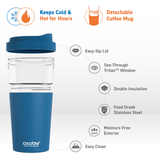 Blue Vista Tumbler by ASOBU® - Vysn