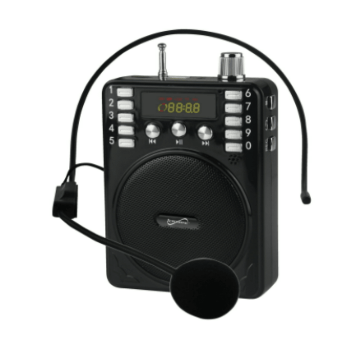 Bluetooth Portable PA System - Black - VYSN