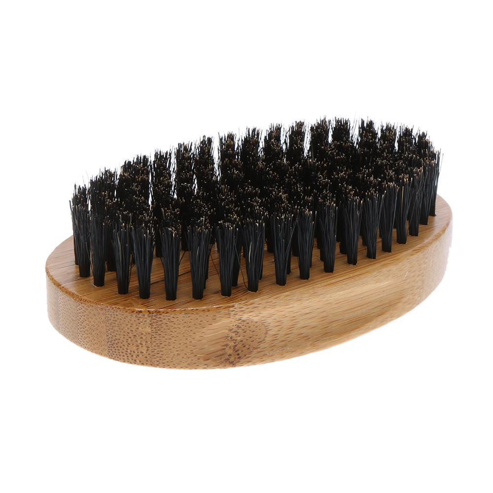 Boar Bristles Beard Brush | REK Cosmetics by REK Cosmetics - Vysn