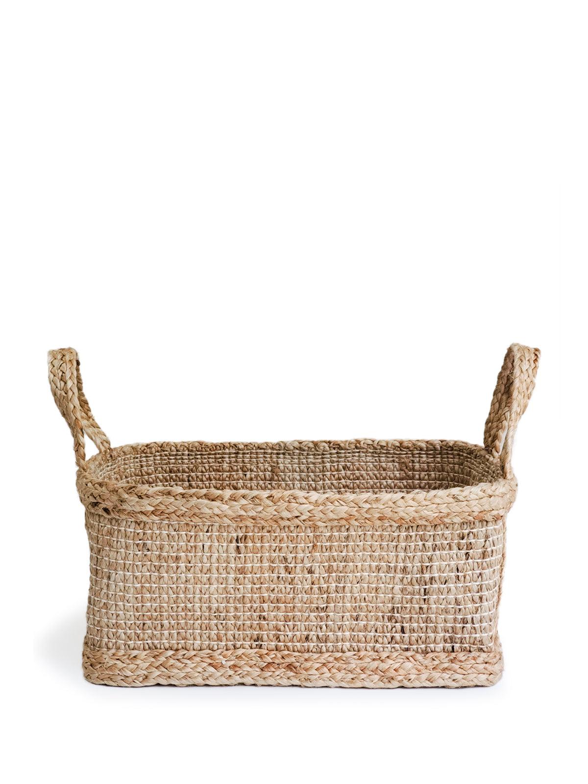 Bono Rectangular Storage Basket by KORISSA - Vysn