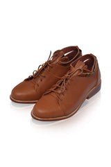 Boston Leather Oxfords by ELF - Vysn