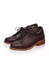 Boston Leather Oxfords by ELF - Vysn