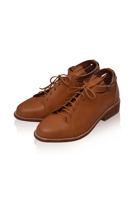 Boston Leather Oxfords by ELF - Vysn