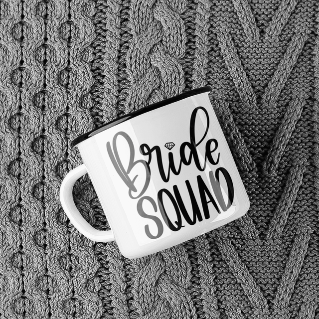 Bride Squad Bridal Mug by WinsterCreations™ Official Store - Vysn