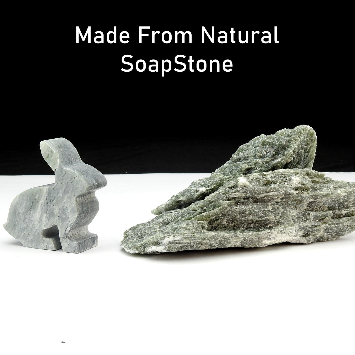 Bunny Soapstone Carving Kit: Safe and Fun DIY Craft for Kids and Adults by Brain Tree Games - Jigsaw Puzzles - Vysn