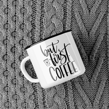 But First Coffee Mug by WinsterCreations™ Official Store - Vysn