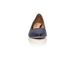 Callie Navy Lux Nappa by Joan Oloff Shoes - Vysn