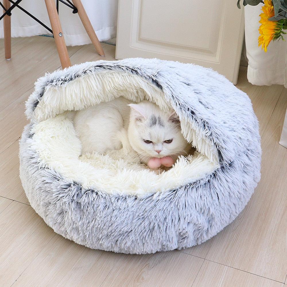 Cat & Dog Round Sleeping Bag Cave by PetWithMe - Vysn