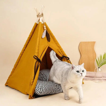Cat Teepee Bed - Style B by GROOMY - Vysn
