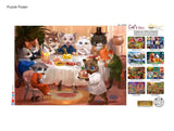 Cats Dinner Jigsaw Puzzles 1000 Piece by Brain Tree Games - Jigsaw Puzzles - Vysn