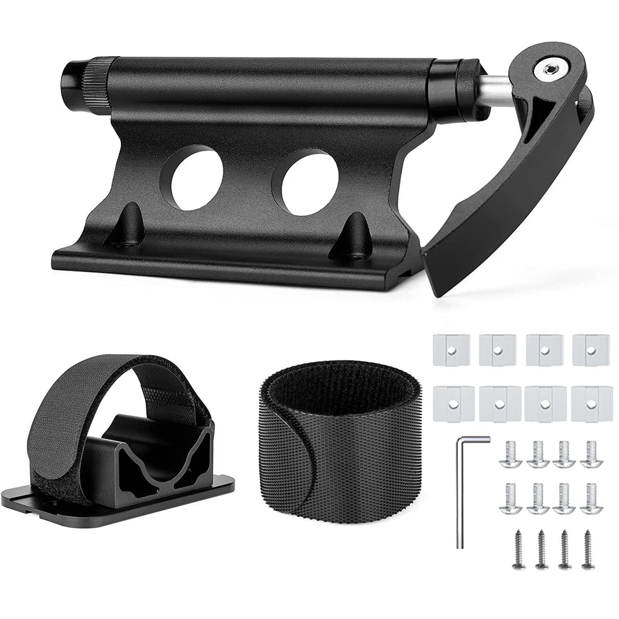 Bike Block Fork Mount Bicycle Mount Carrier Rack for Car Roof Rack Quick Release Fork Block Mount Aluminum Alloy - Black