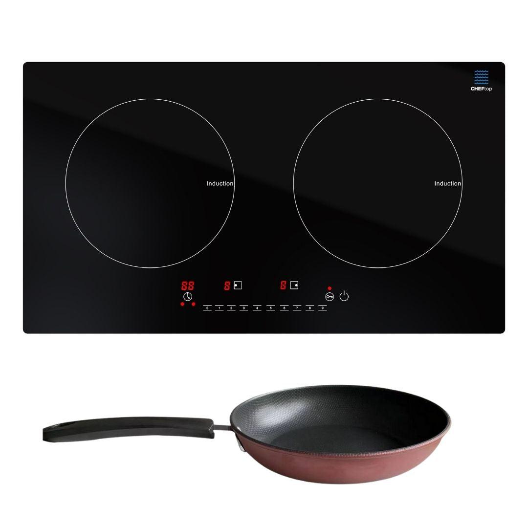 CHEFTop Pro - Dual Burner Induction Cooktop With Optional Induction Pan by Drinkpod - Vysn