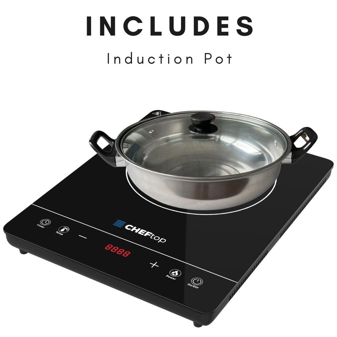 CHEFTop - Single Burner Induction Cooktop by Drinkpod - Vysn