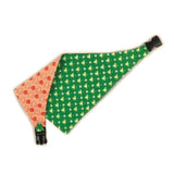 Christmas Reversible Dog Bandana by Uptown Pups - Vysn