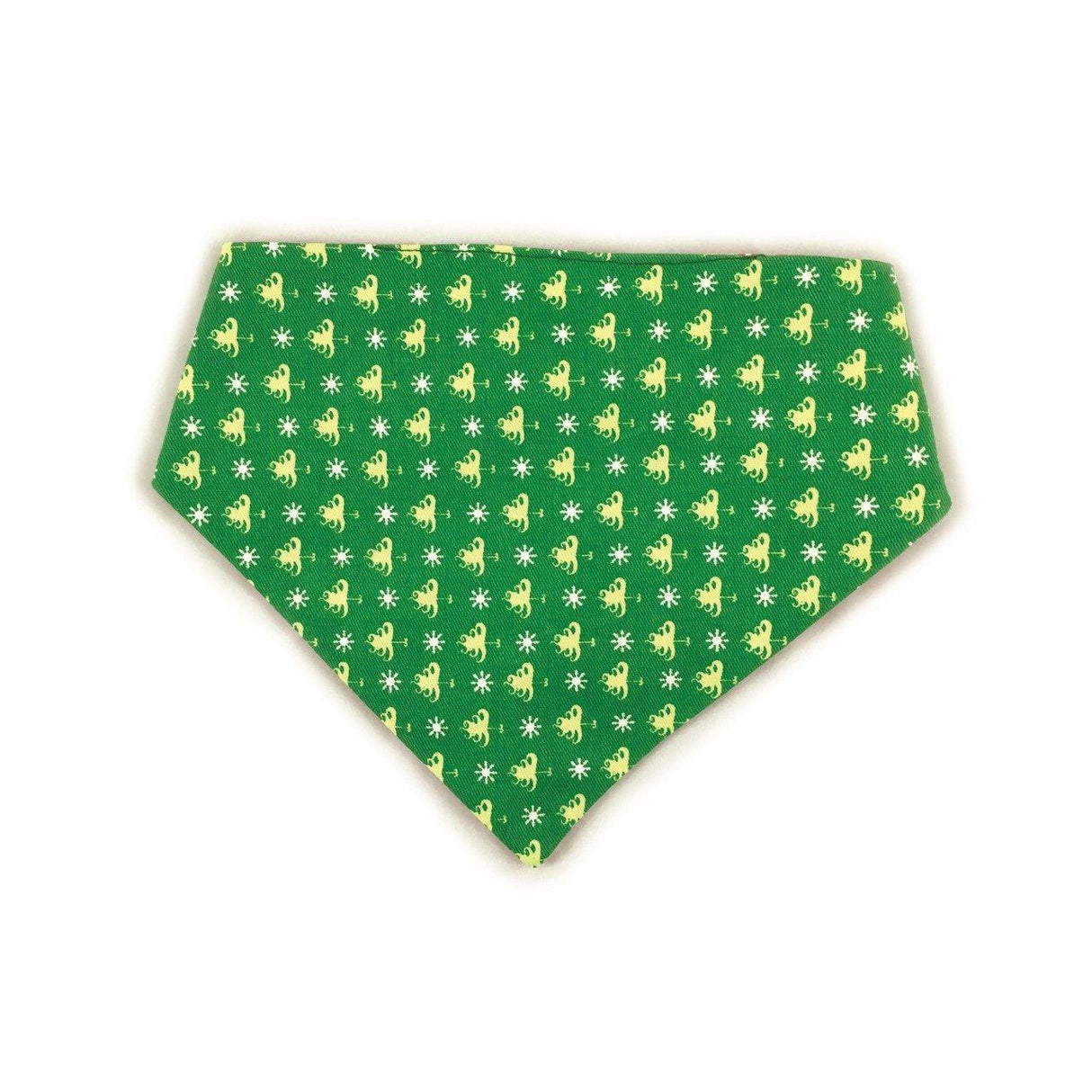 Christmas Reversible Dog Bandana by Uptown Pups - Vysn