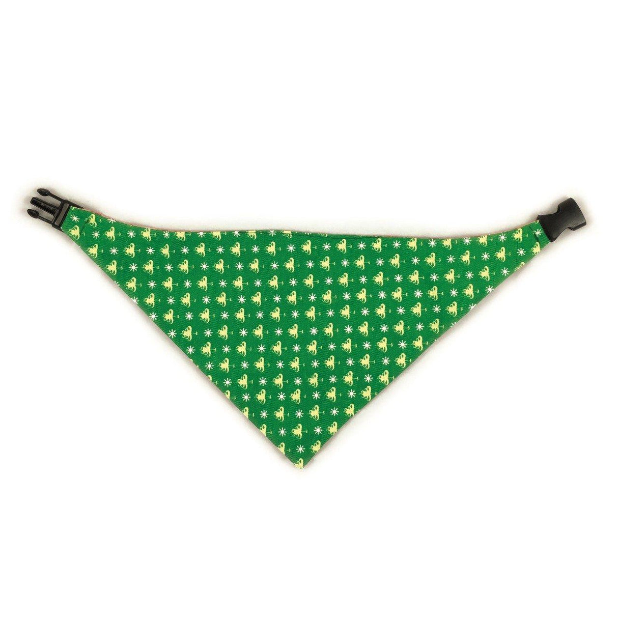 Christmas Reversible Dog Bandana by Uptown Pups - Vysn