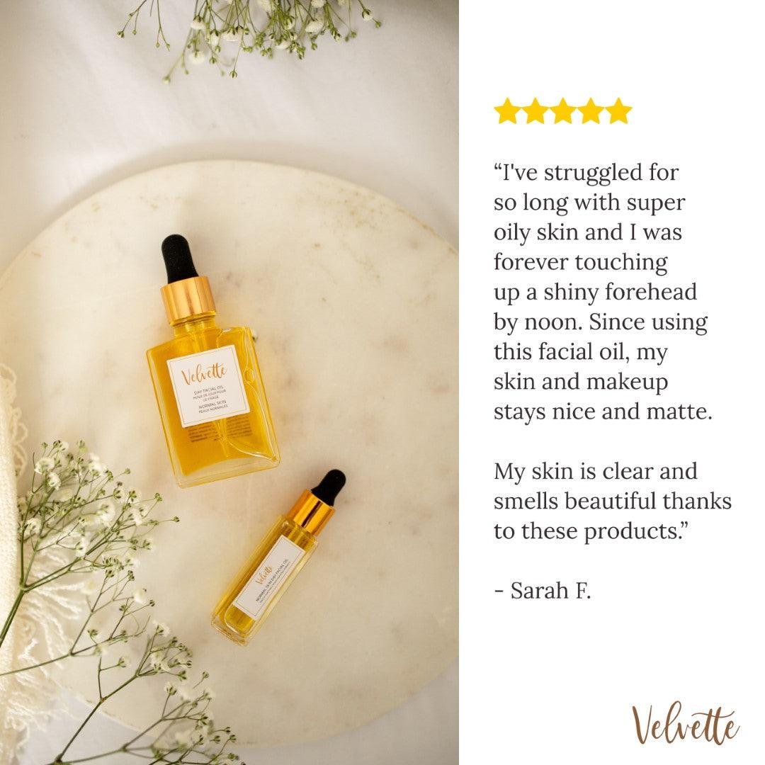 Clarifying Face Oil (Day) by Velvette - Vysn