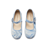 Classic Canvas Mary Janes in Tie Dye Blue by childrenchic - Vysn