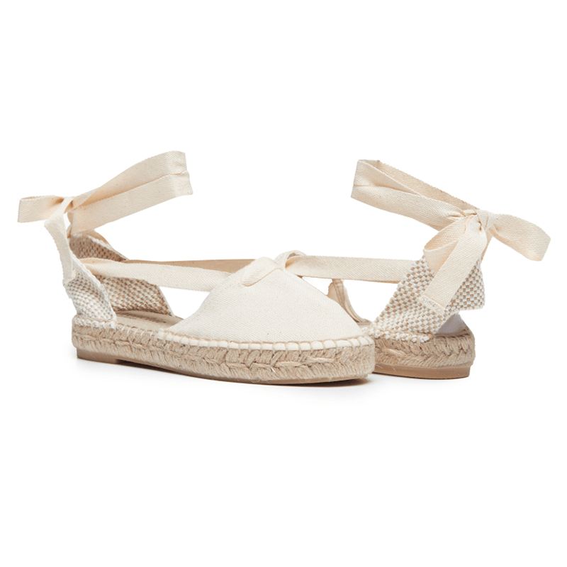 Classic Espadrilles in Cream by childrenchic - Vysn