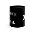 Cowardice is Immoral 11oz Black Mug by Proud Libertarian - Vysn