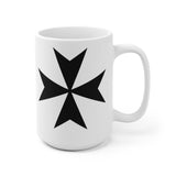 Cowardice is Immoral 15oz White Mug by Proud Libertarian - Vysn