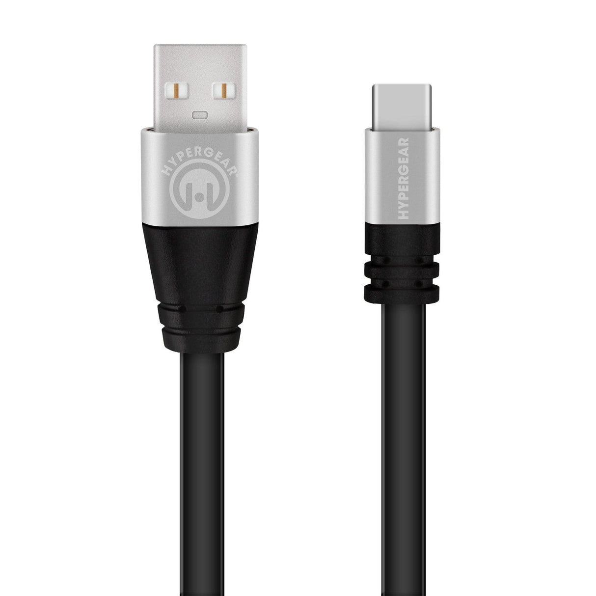 Flexi USB-A to USB-C Charge/Sync Flat Cable 10ft B - Vysn