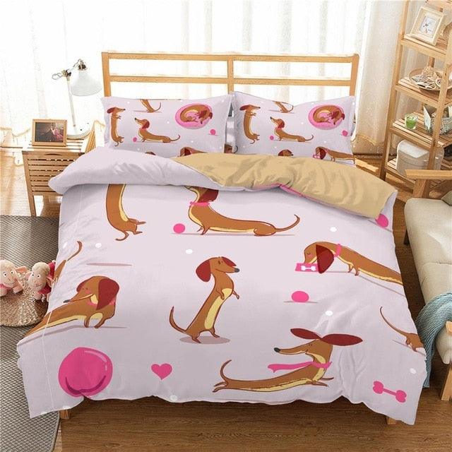 Dach Everywhere™ Doxie in Four Seasons Bedding Set by Dach Everywhere - Vysn