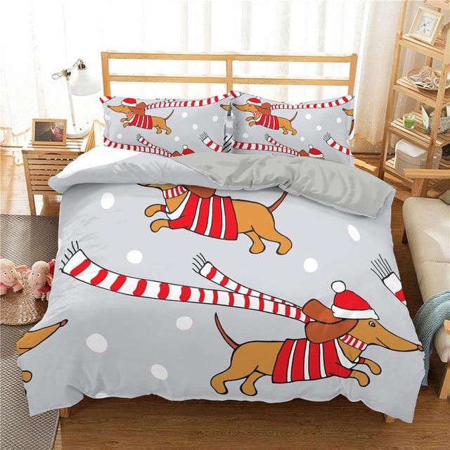 Dach Everywhere™ Doxie in Four Seasons Bedding Set by Dach Everywhere - Vysn