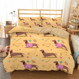 Dach Everywhere™ Doxie in Four Seasons Bedding Set by Dach Everywhere - Vysn